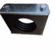 20240805_185351-scaled-1png - Red Edge Resources Close-up of a metal mounting bracket with two hex bolts on a steel surface against a red background